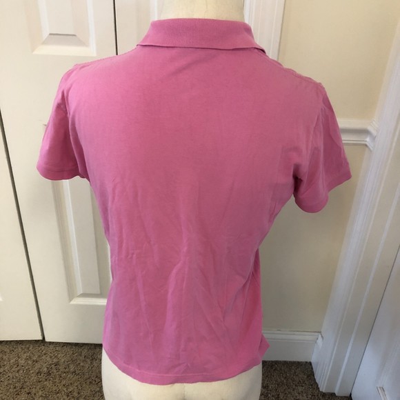 Lilly Pulitzer Polo Shirt - M - Pink - EUC - Picture 6 of 8